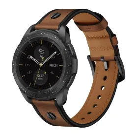 Amazfit GTR 3 (Pro) Leather Strap with Screw (Dark Brown)