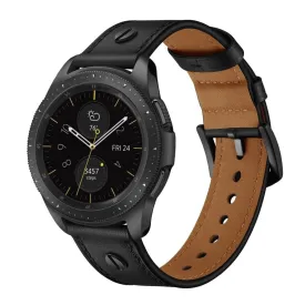 Amazfit GTS 2 Leather Strap with Screw (Black)