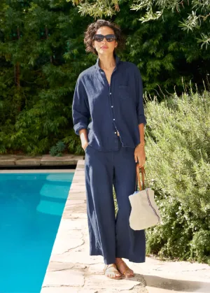 Frank & Eileen | Eileen   Pull on Pant Set | Washed Linen