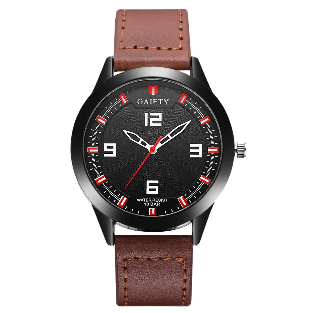 Male Fashion Pattern Quartz Watch