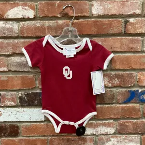 Onesie - Red with White Trim