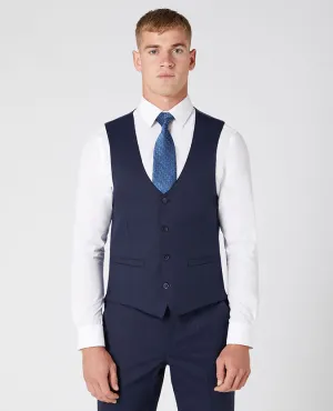 Slim Fit  Wool-Blend Stretch Mix and Match Waistcoat