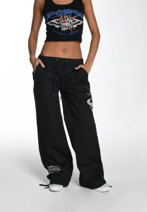 Womens True Til Death Tech Trouser - Black