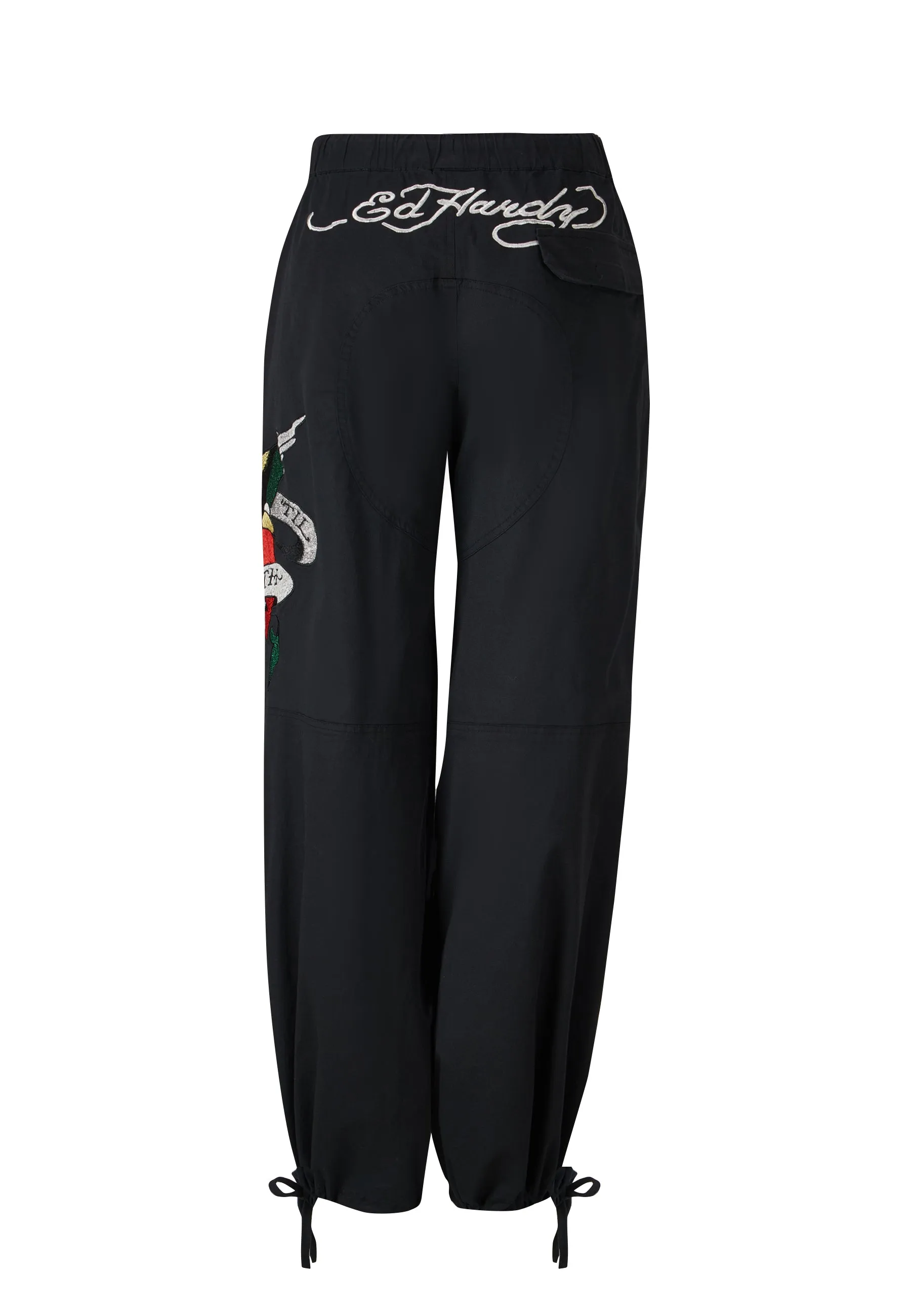 Womens True Til Death Tech Trouser - Black